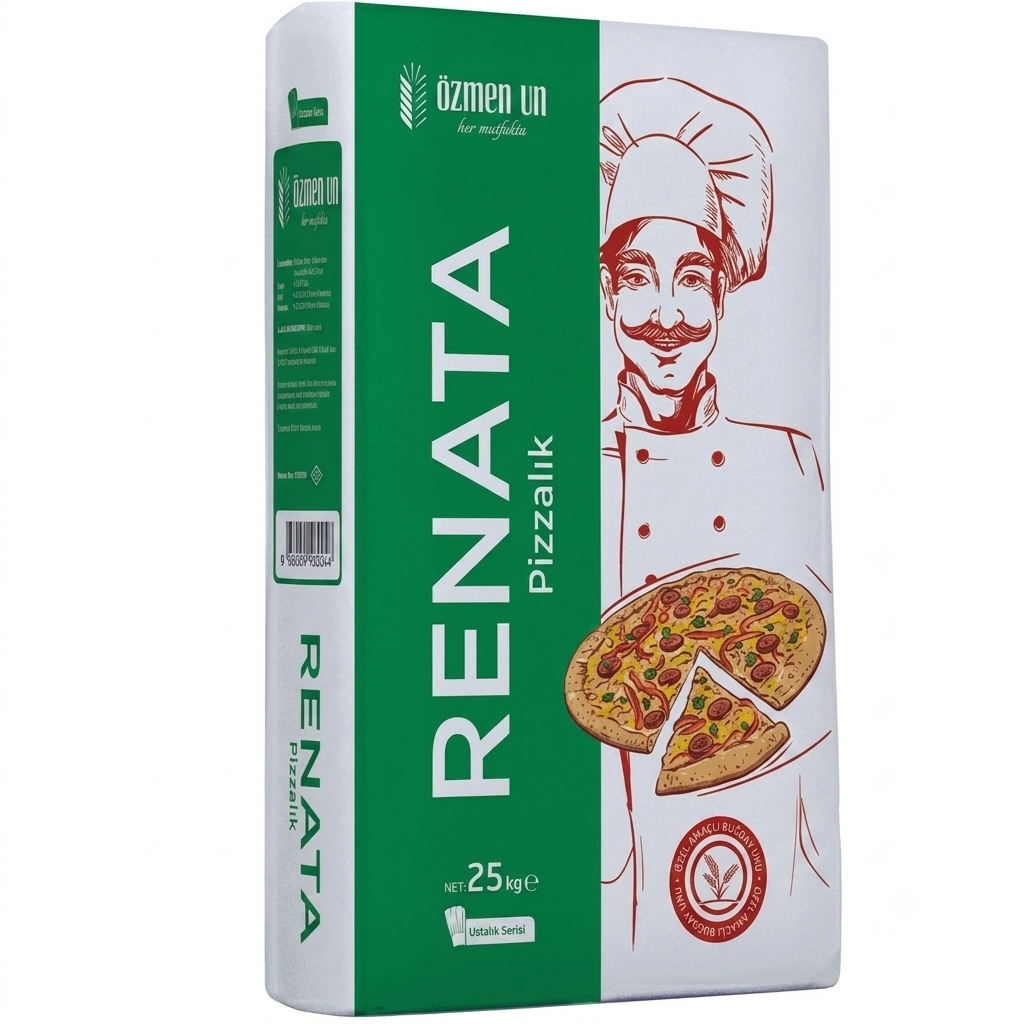 Özmen Renata Pizza Unu 25 Kg Çuval - İşletmelere Özel Toptan Pizza Unu