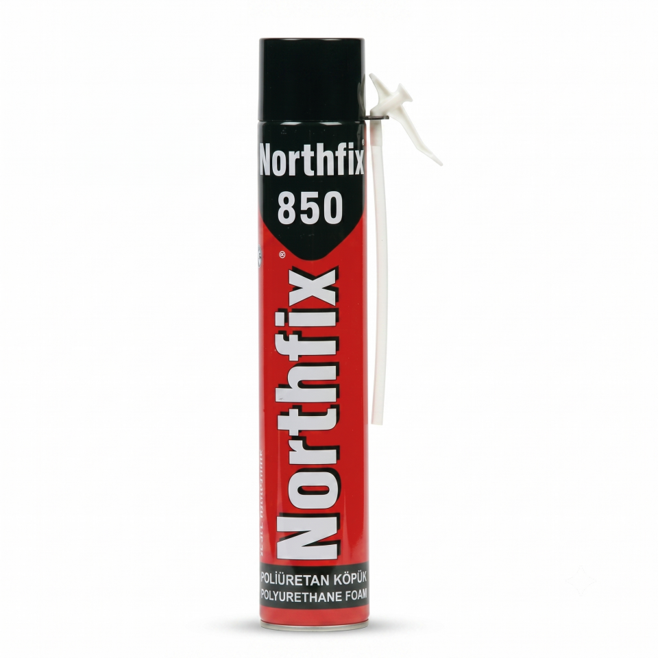 Northfix 850 gr / 750 ml Çok Amaçlı Poliüretan Köpük - Pipetli/Hortumlu