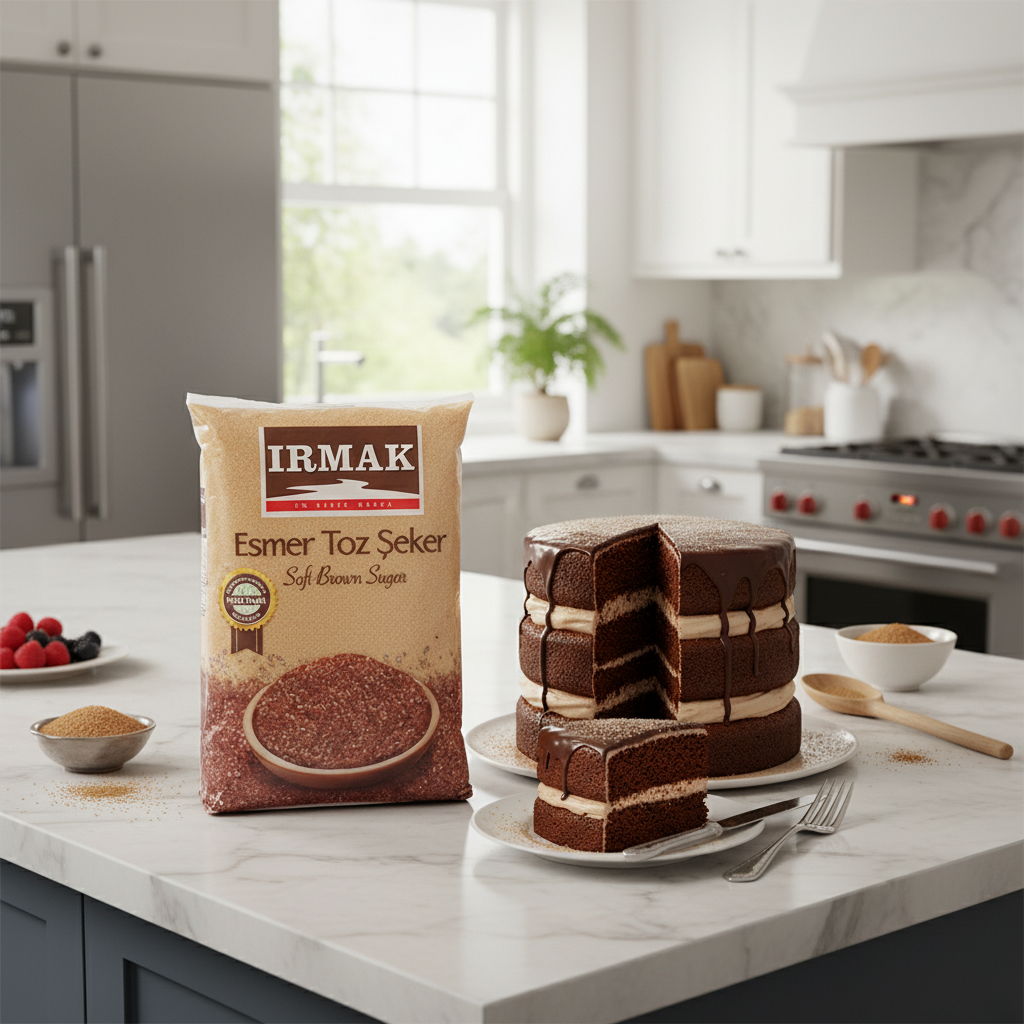 Irmak Esmer Toz Şeker 5 Kg Ekonomik Paket | %100 Doğal Pancar Şekeri