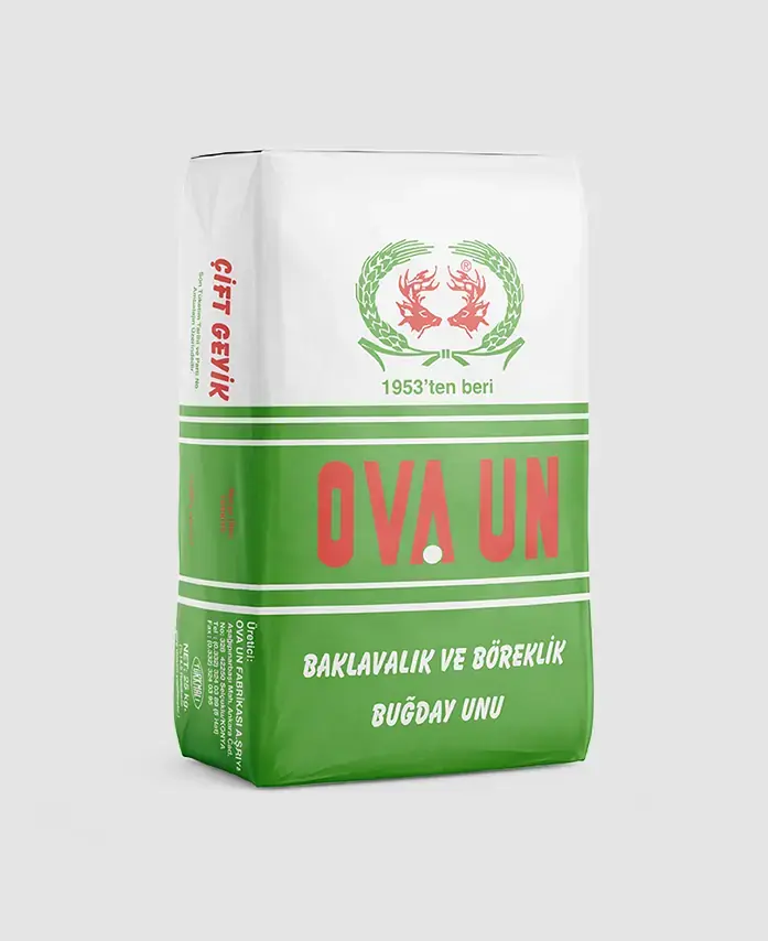 Ova Un Çift Geyik Baklavalık Un 25 Kg