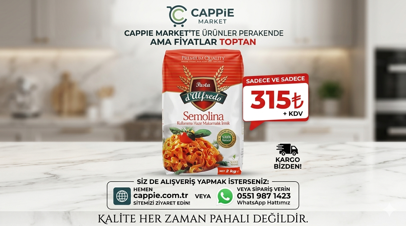 Pasta D'alfredo Semolina Makarna Unu 2 Kg