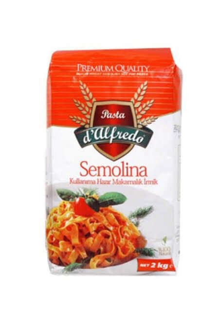 Pasta D'alfredo Semolina Makarna Unu 2 Kg