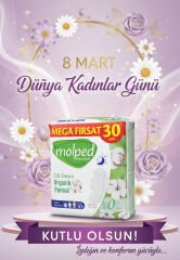 Molped Pure & Soft Mega Paket 46'lı Hijyenik Ped