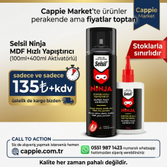 Selsil Ninja MDF Hızlı Yapıştırıcı (100+400ml)