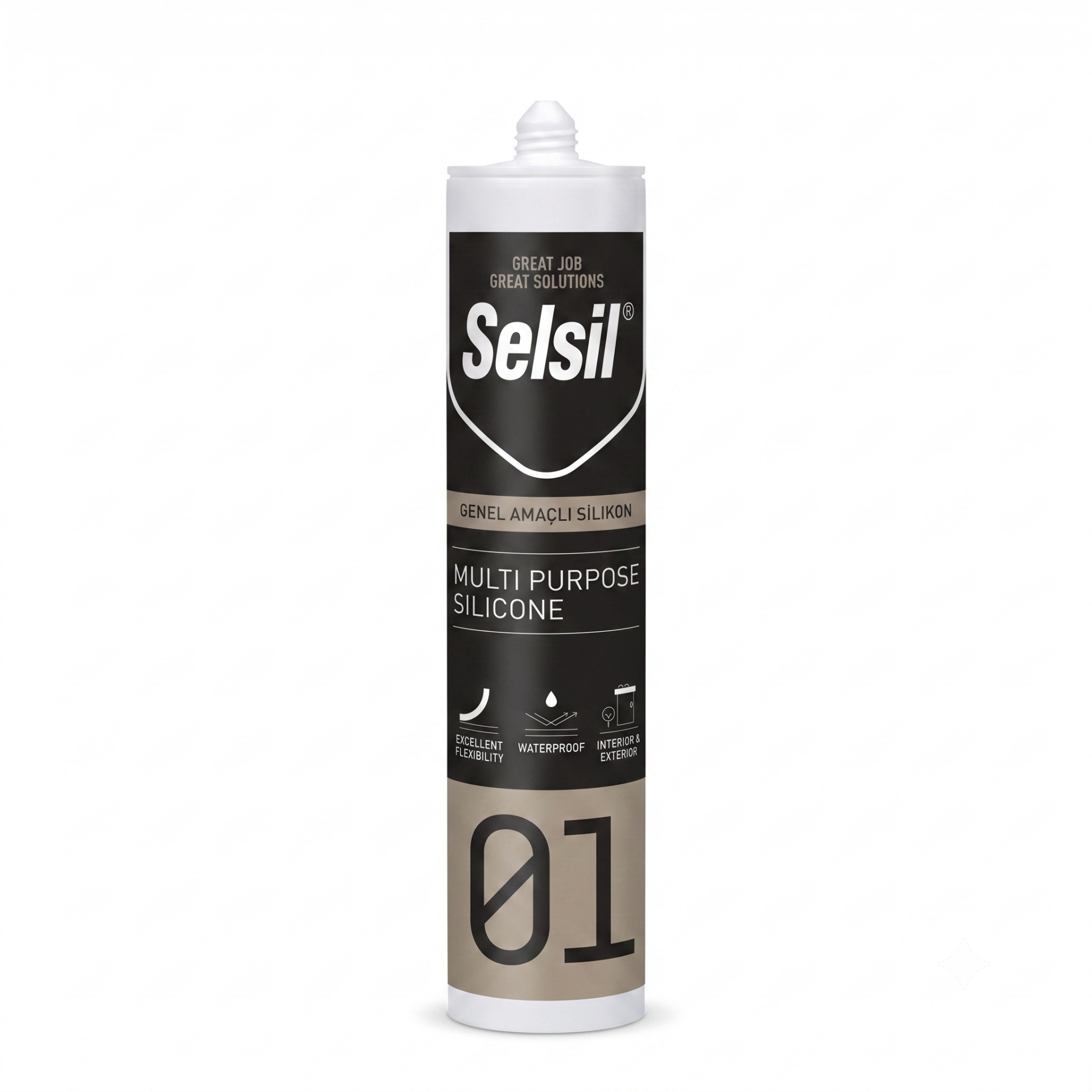 Selsil Genel Amaçlı Silikon 280 gr.