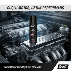 Selsil Motor Temizleme ve Bakım Spreyi 500 Ml