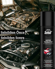 Selsil Motor Temizleme ve Bakım Spreyi 500 Ml