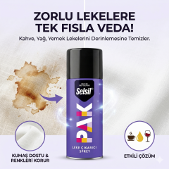 Selsil Pak Kumaş ve Giysi Leke Çıkarıcı Sprey 150 ml