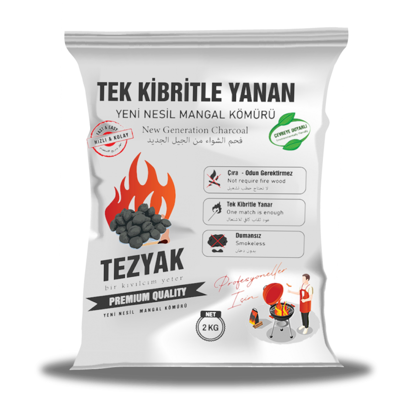 Tezyak Yeni Nesil Mangal Kömürü