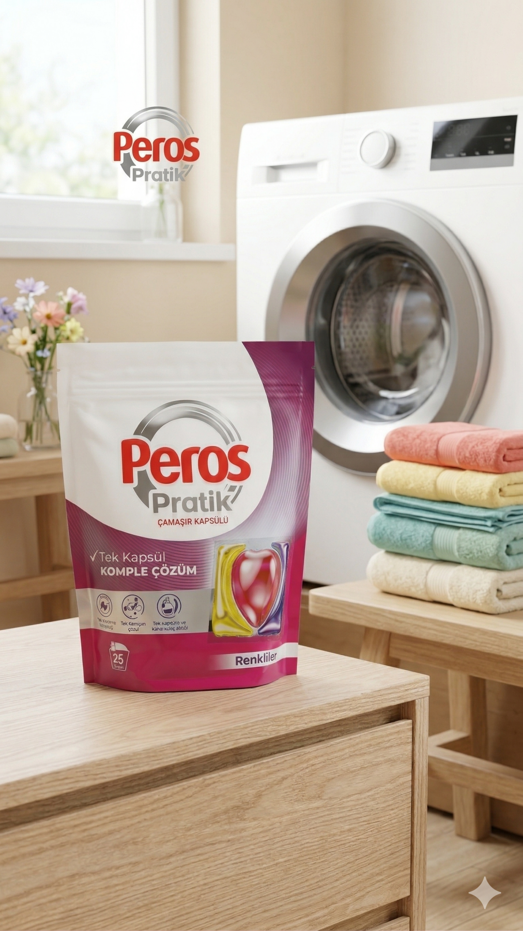 Peros Pratik Çamaşır Kapsülü