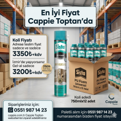 Sista PU Köpük 750ml Toptan Satış | Kurumsal ve Koli Alım