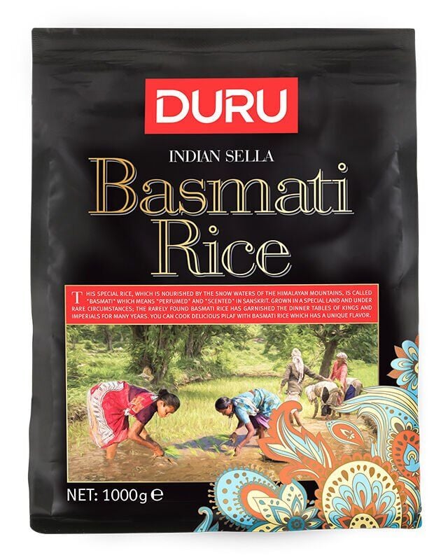 Duru Basmati Pirinç Siyah Paket 1 Kg