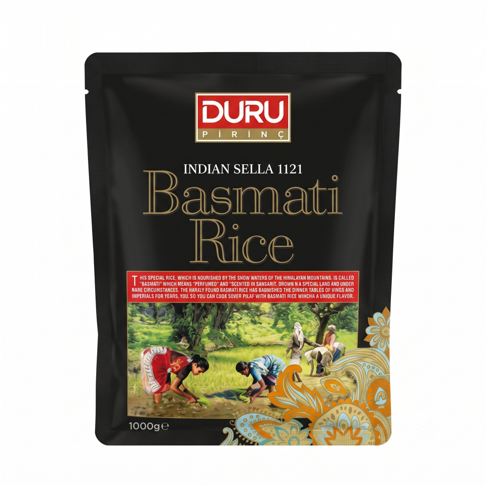 Duru Basmati Pirinç Siyah Paket 1 Kg