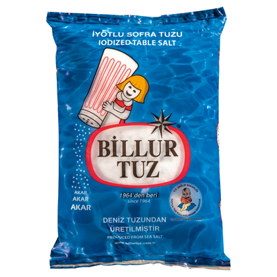 Billur Rafineri Sofra Tuzu 3 Kg