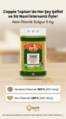 Reis Pilavlık Bulgur 5 Kg - Geleneksel Lezzet ve Kalite