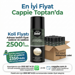 Selsil Silikon Sprey 500 ml - Toptan Yağlayıcı ve Koruyucu Kalıp Ayırıcı Sprey (B2B)