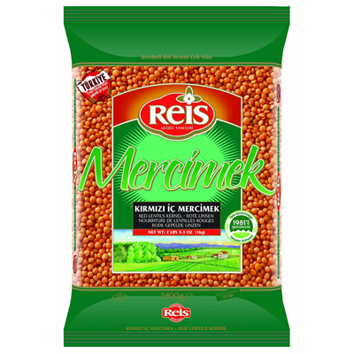 REİS Kırmızı Mercimek 2,5 Kg