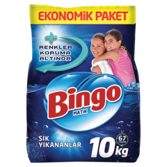 Bingo Matik Çamaşır Deterjanı 10 Kg