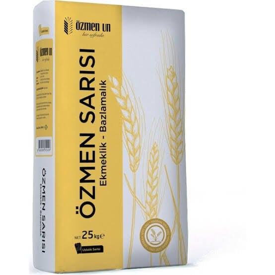 Özmen Sarısı Ekmeklik Bazlamalık Un 25 Kg