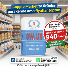 OVA 1 Pasta Böreklik Un 25 Kg