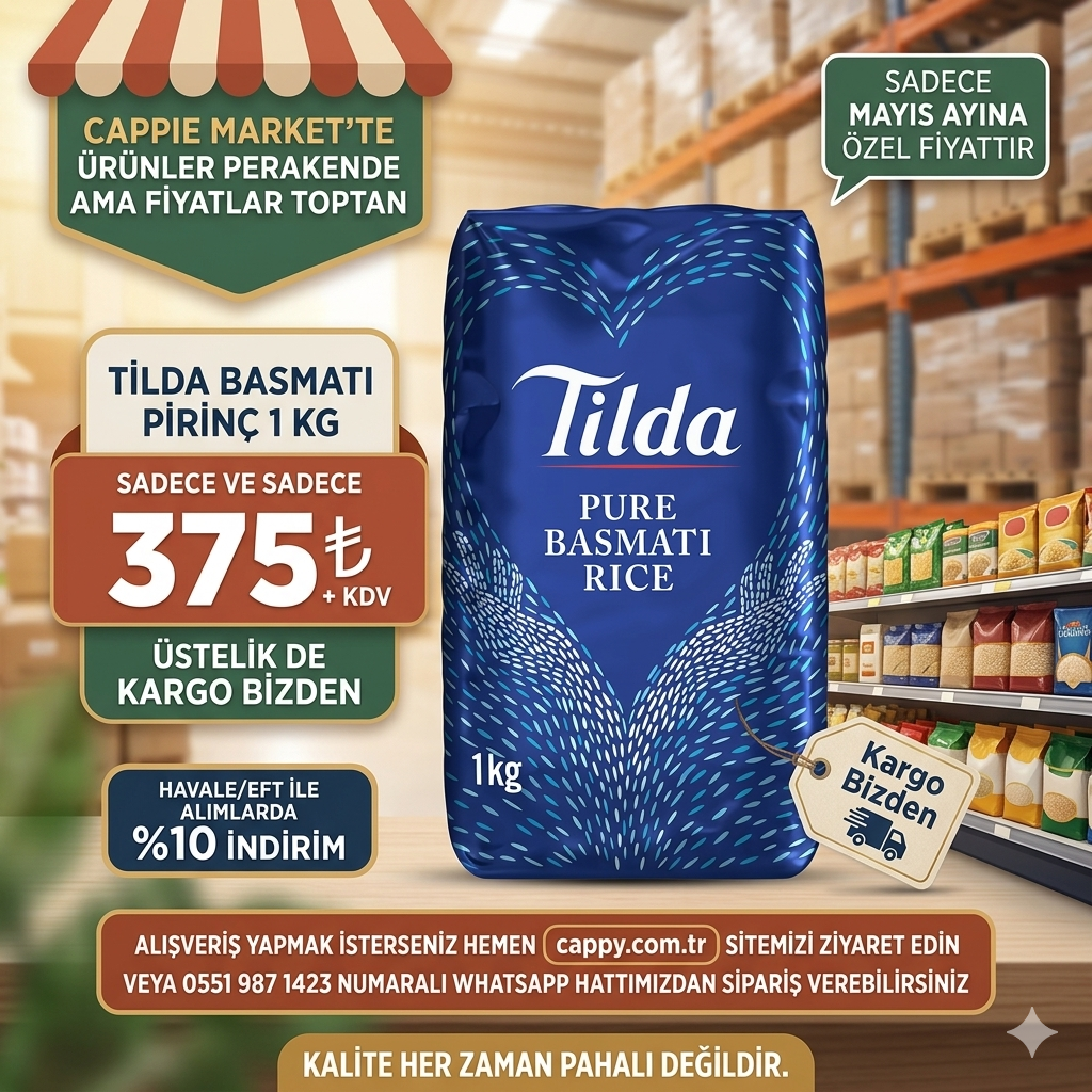 Tilda Basmati Pirinç 1 Kg