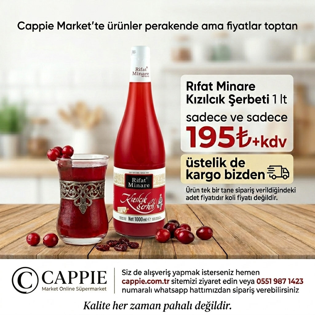 Rıfat Minare Kızılcık Şerbeti