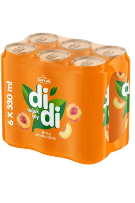 Didi Soğuk Çay 330ml Şeftali 6'lı Paket