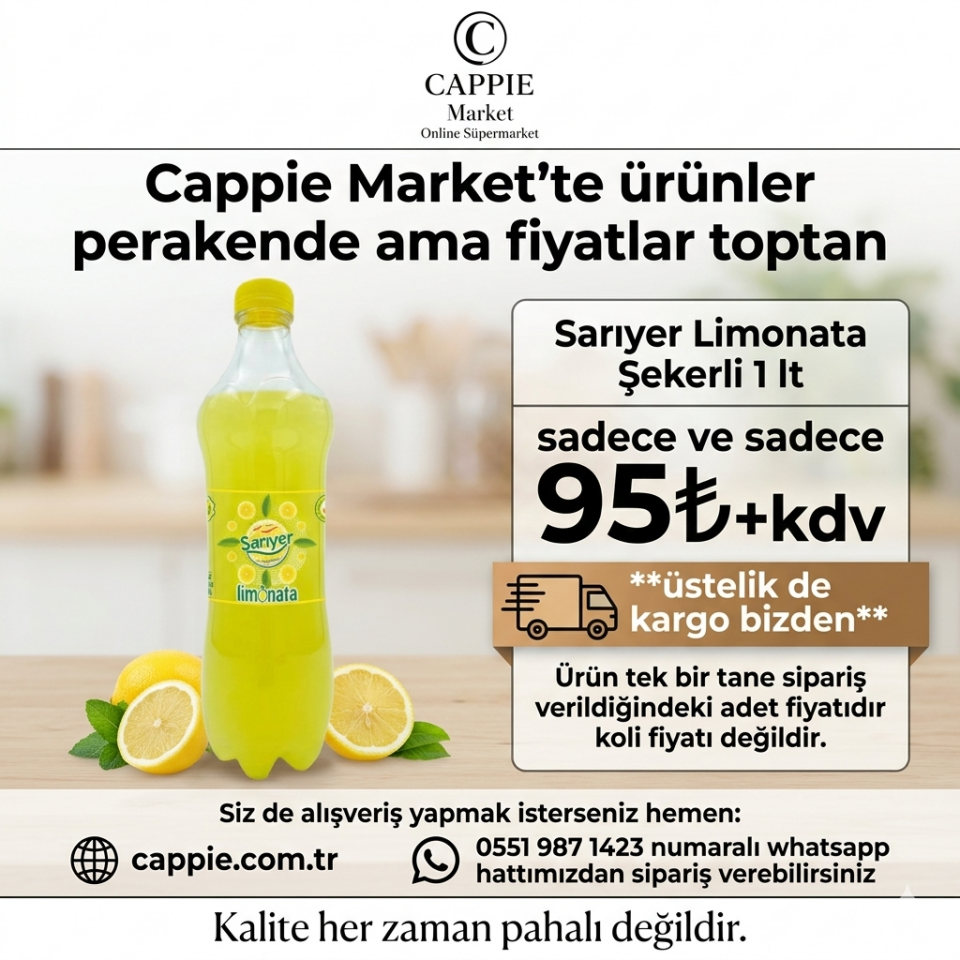 Sarıyer Limonata 1 lt.