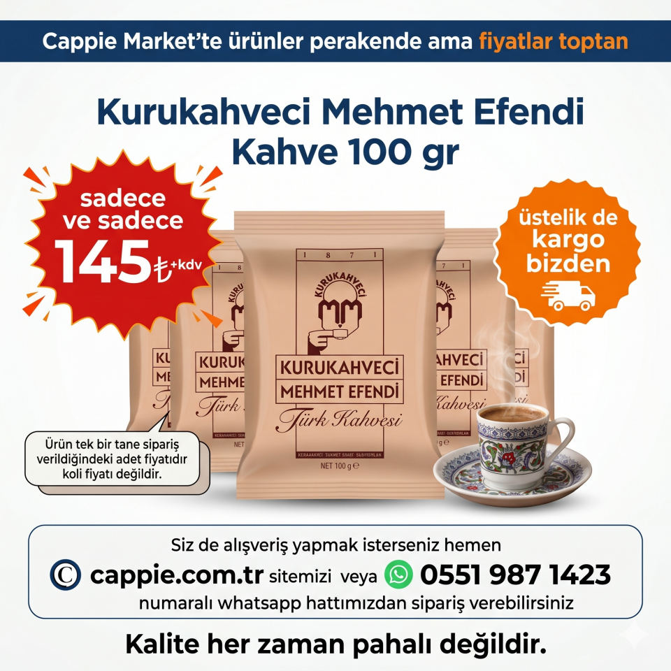 Kurukahveci Mehmet Efendi Kahve 100 gr