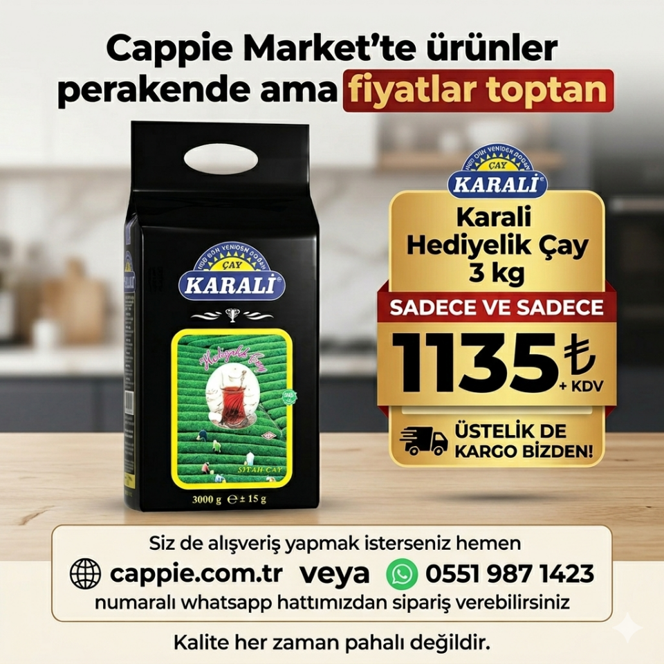 Karali Hediyelik Çay 3 kg