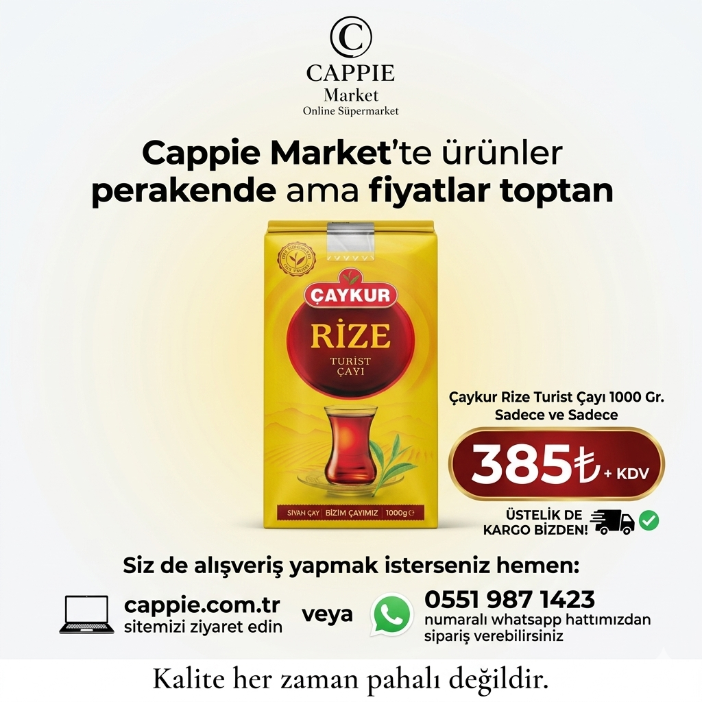 Çaykur Rize Turist Çayı 1000 Gr.