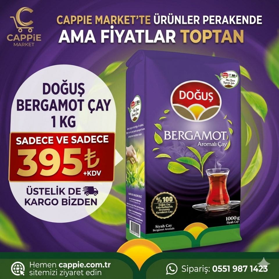 Doğuş Bergamot Çay 1 kg
