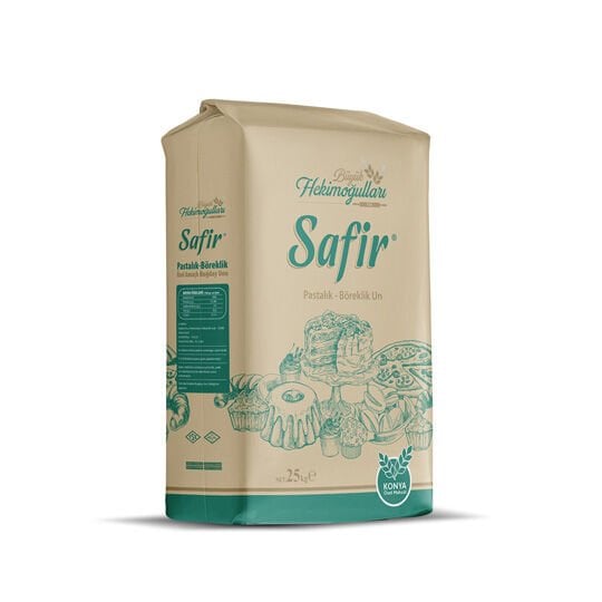 Büyükhekimoğulları Safir Pasta Böreklik Un 25 kg