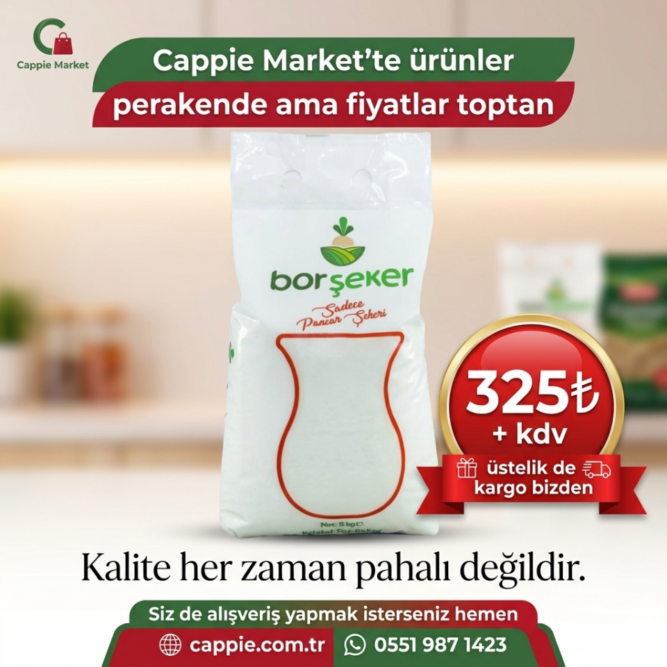 Bor Toz Şeker 5 kg