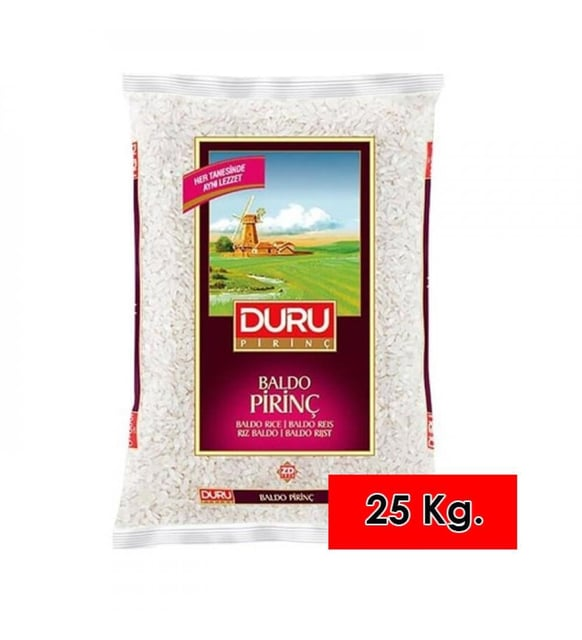 Duru Baldo Pirinç 25 Kg Çuval