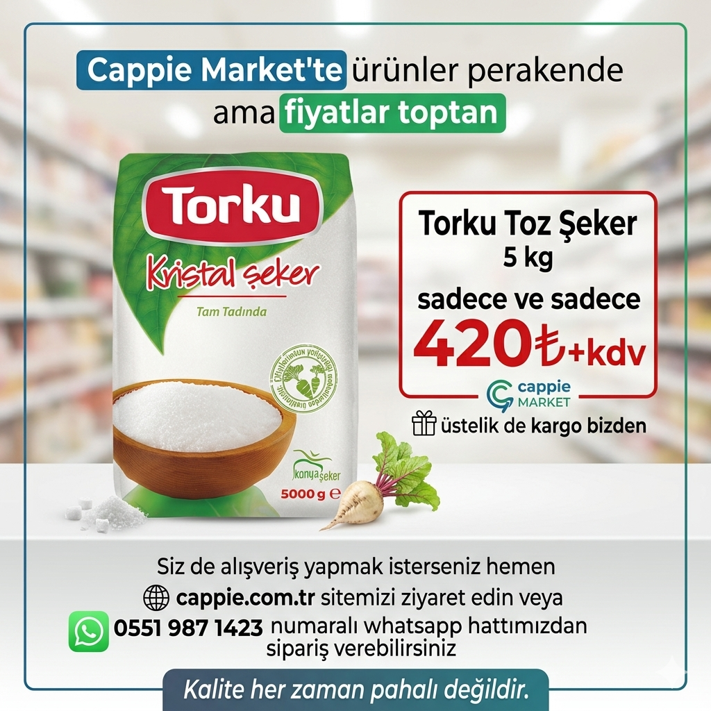Torku Toz Şeker 5 kg