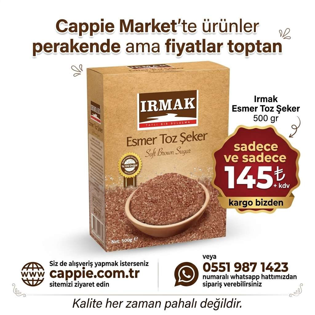Irmak Esmer Toz Şeker 500 gr