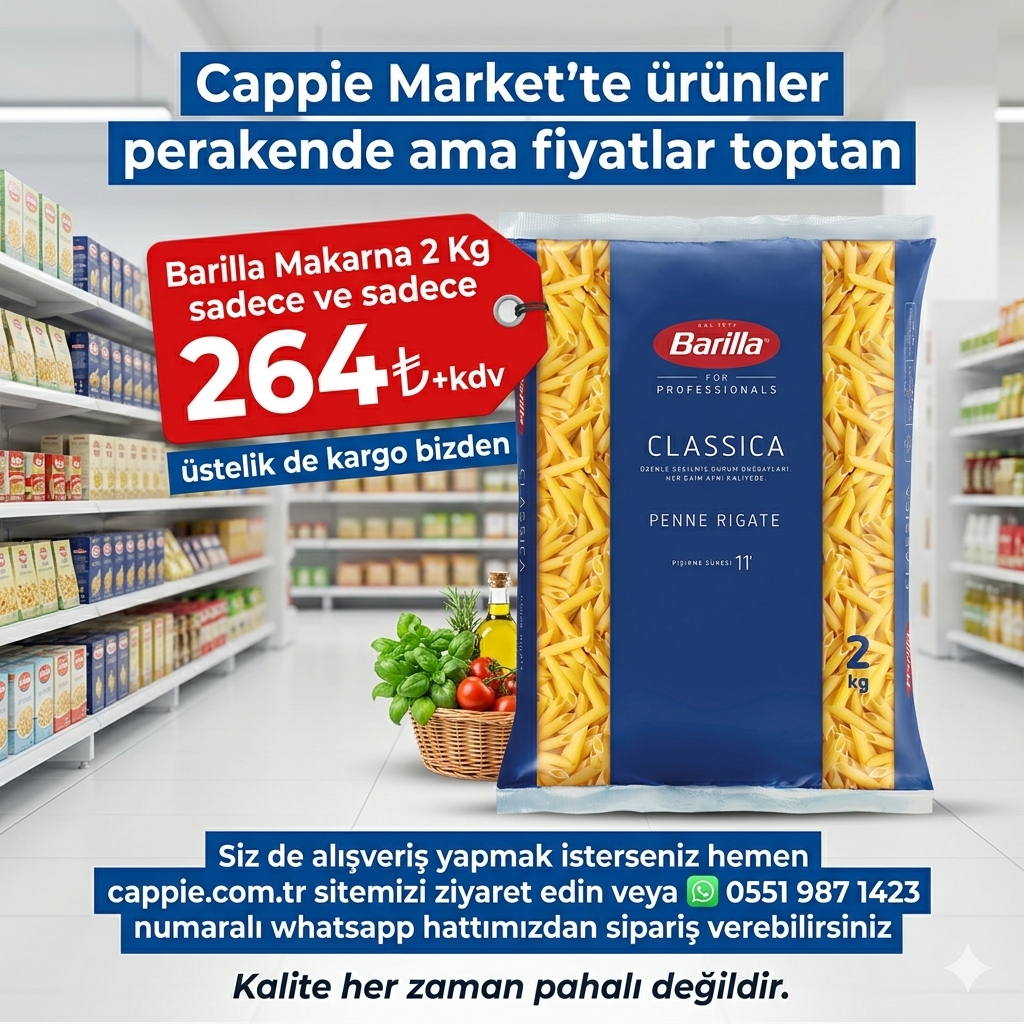 Barilla Makarna 2 kg