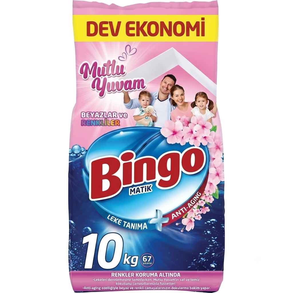 Bingo Matik Çamaşır Deterjanı 10 Kg