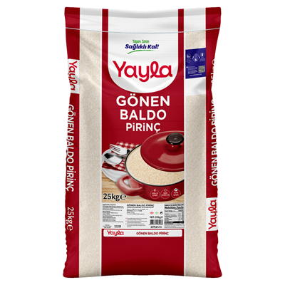 Yayla Gönen Baldo Pirinç 25 Kg