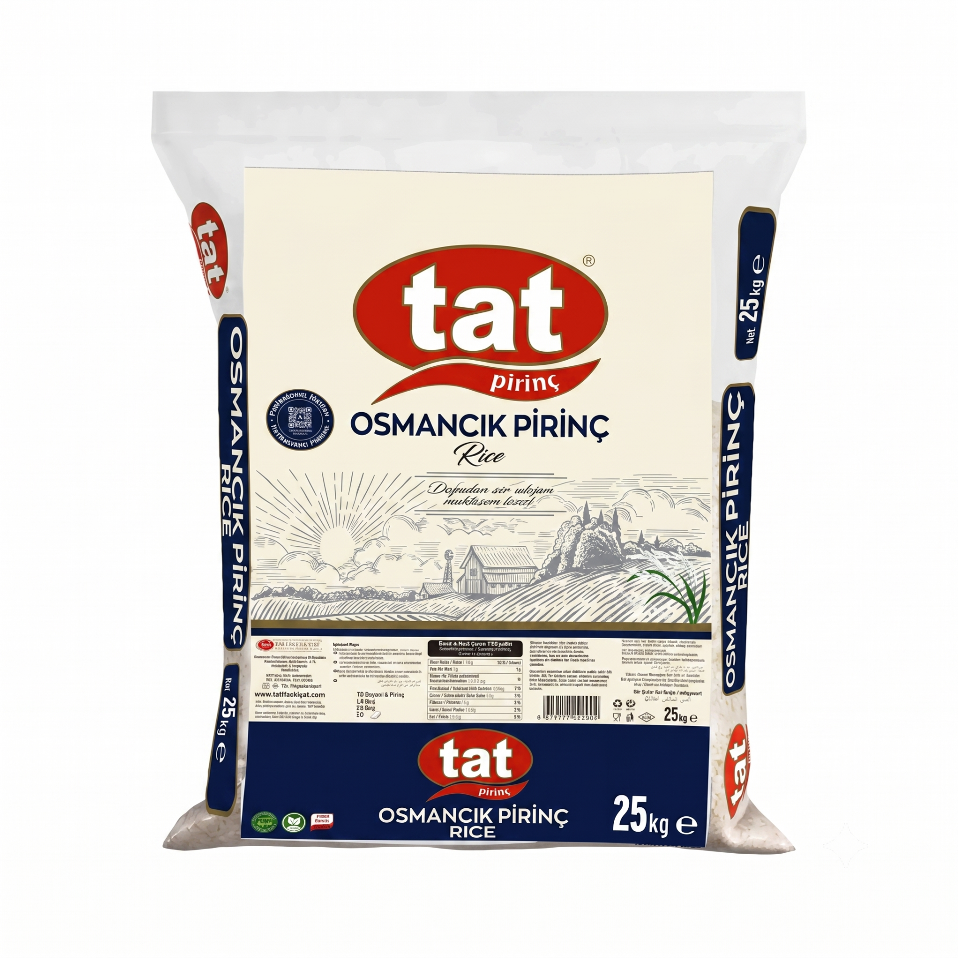 Tat Osmancık Pirinç 25 Kg