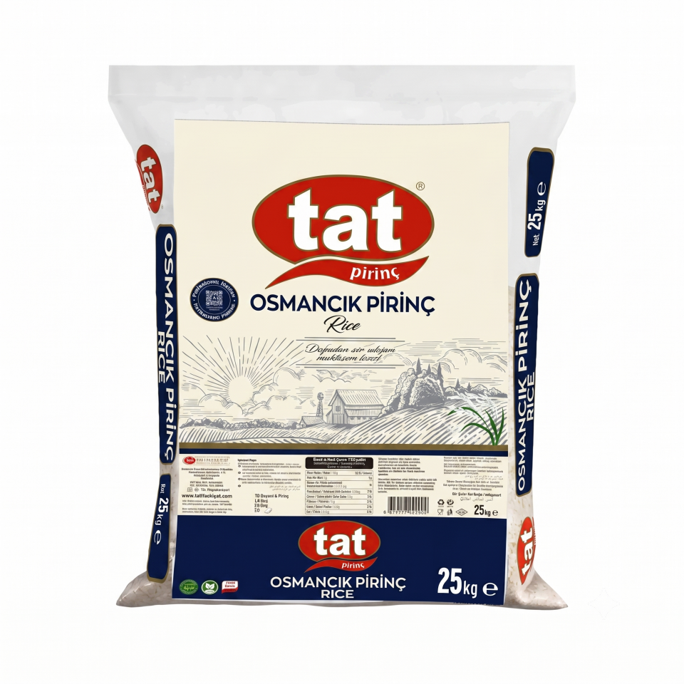 Tat Osmancık Pirinç 25 Kg