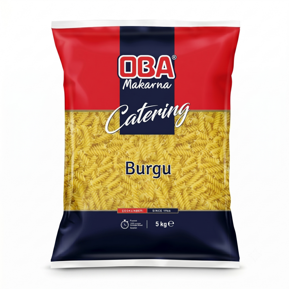 Oba Catering Makarna 5 Kg Çeşitleri İşletmeler İçin