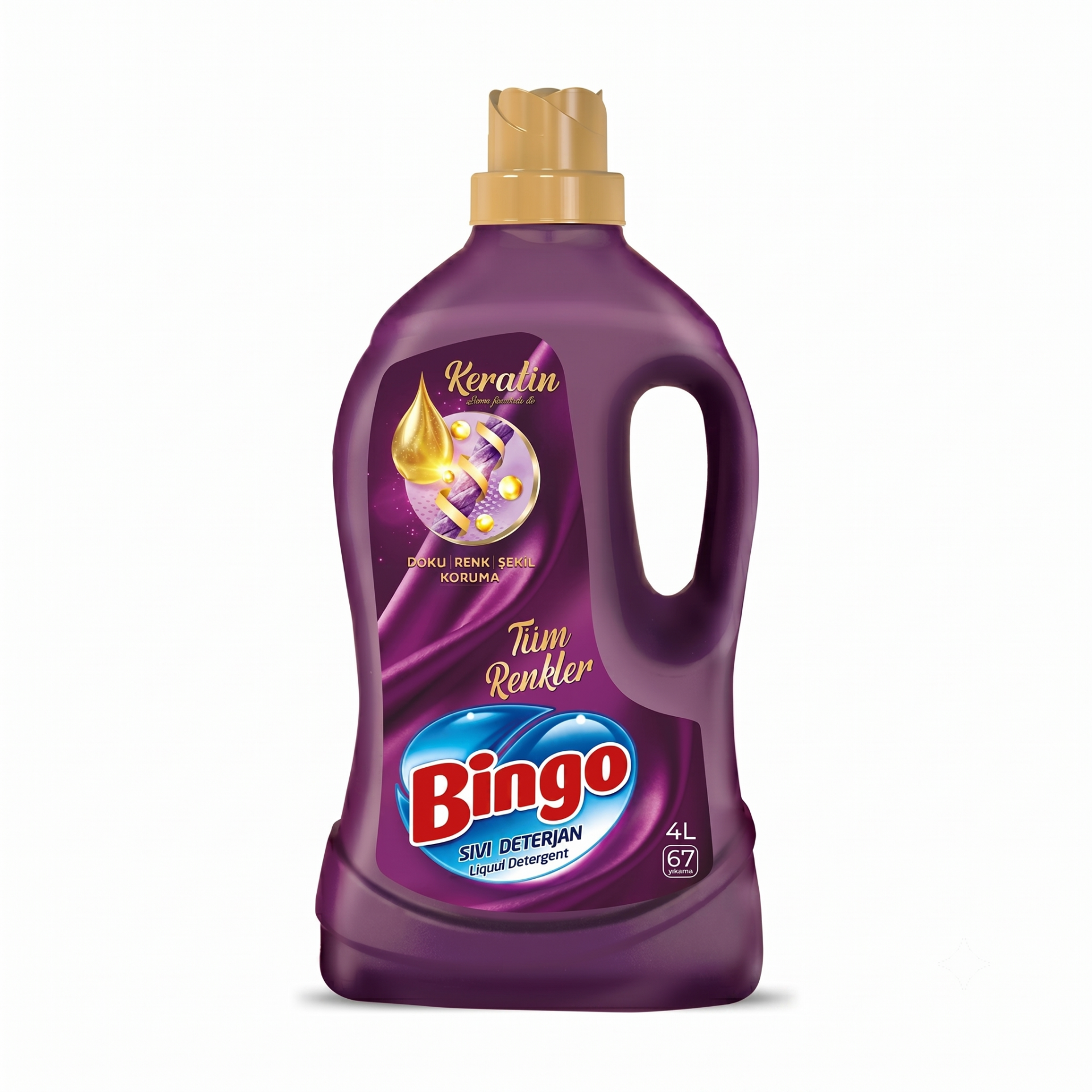 Bingo Tüm Renkler Sıvı Deterjan 4 Lt.