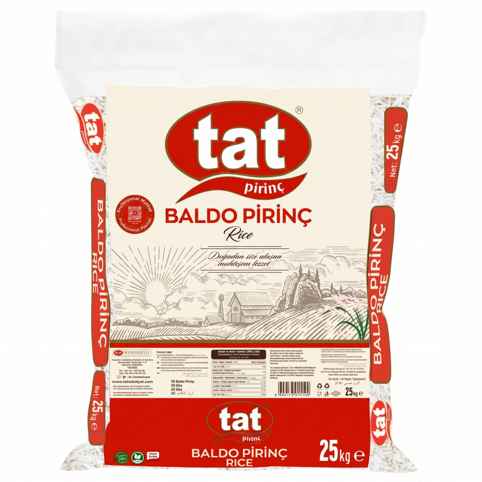 Tat Baldo Pirinç 25 Kg