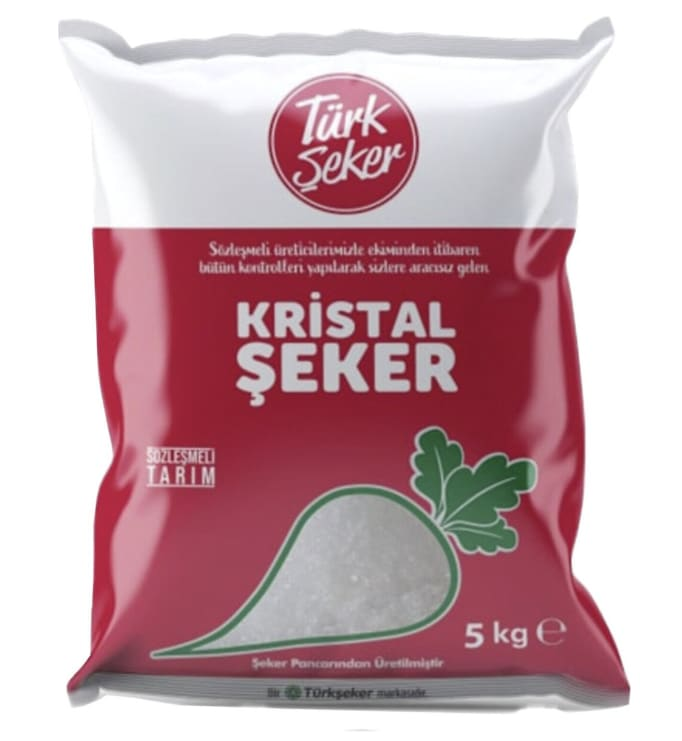 Türkşeker Kristal Toz Şeker 5 Kg