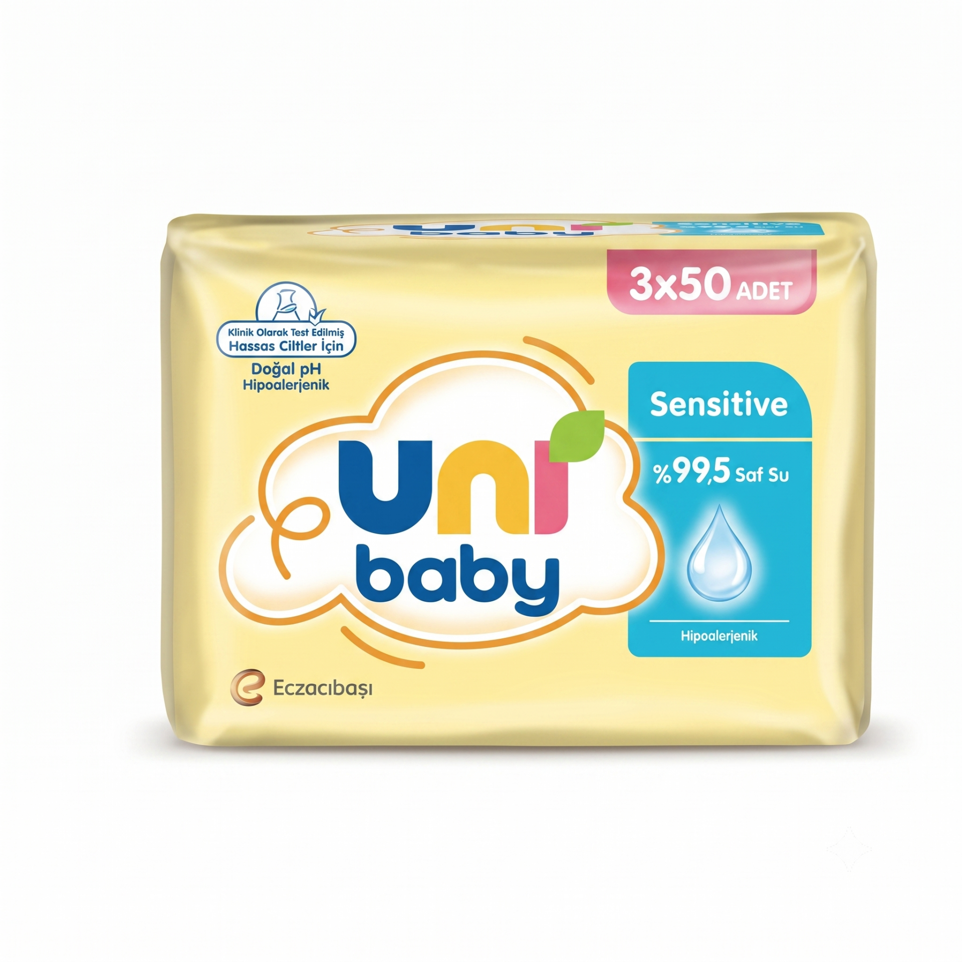 Uni baby Islak Havlu 3x50