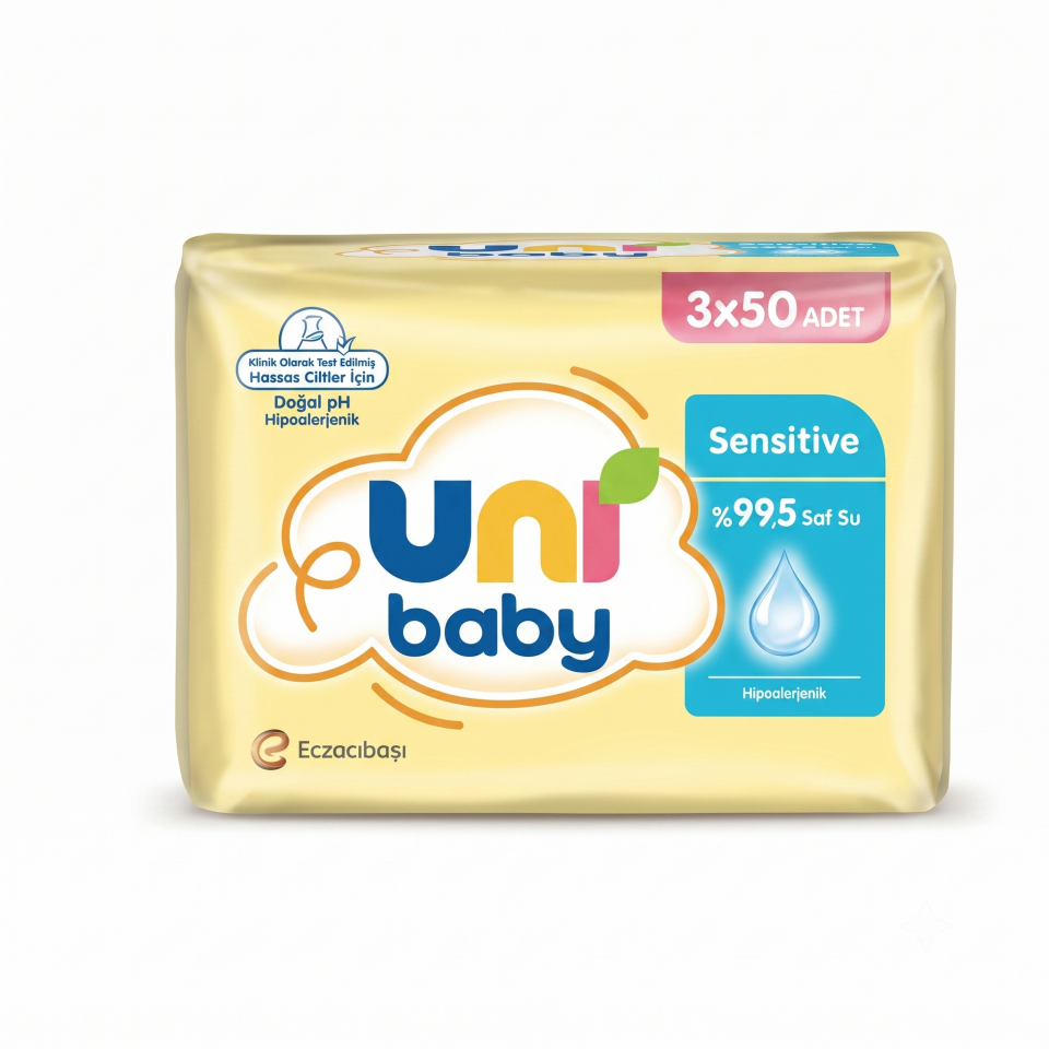 Uni baby Islak Havlu 3x50