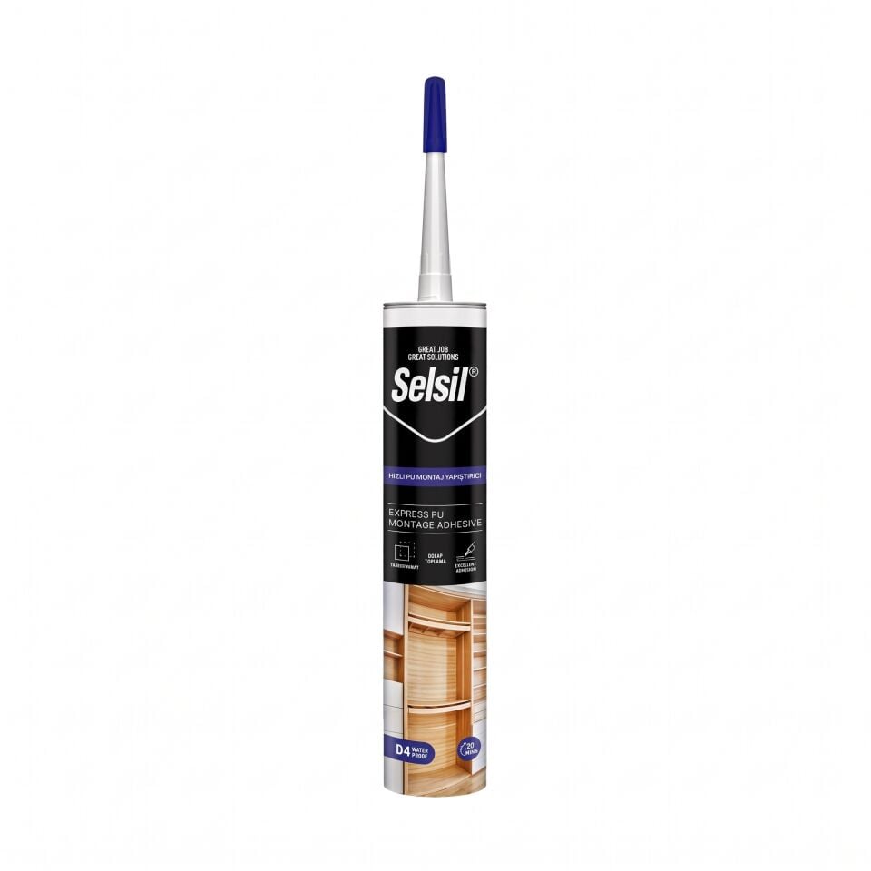 Selsil Express D4 Dolap Toplama Şeffaf 300 ML
