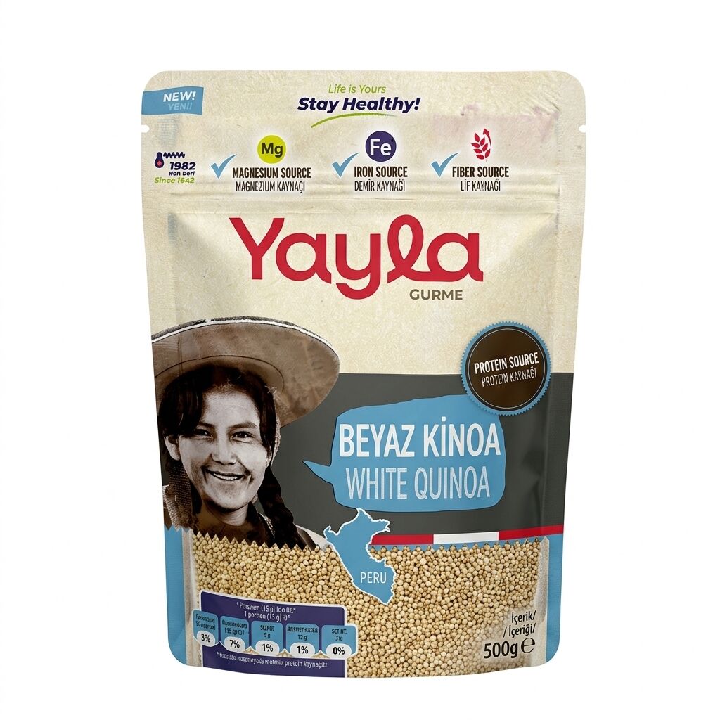 Yayla Beyaz Kinoa 500 Gr.